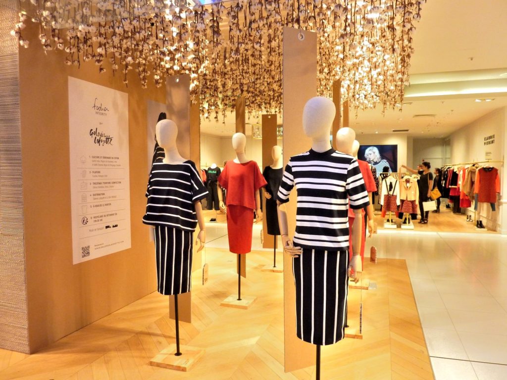 Les Galeries Lafayette lancent une collection responsable SloWeAre