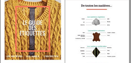 Retrouvez notre guide des étiquettes