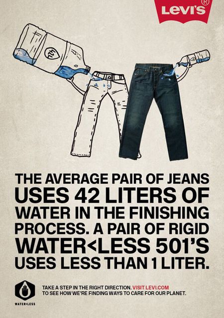 Levi's #WaterLess - Un virage durable pour la fast-fashion ?