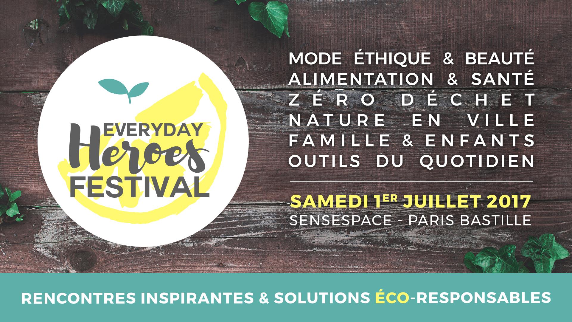 Affiche everyday Heroes Festival