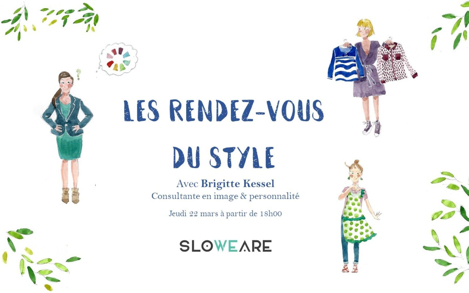 Les Rendez-vous du Style avec Brigitte Kessel, Bleu Tango et SloWeAre