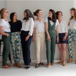 Groupe de femmes en pantalon C.Bergamia - Des pantalons uniques pour des femmes uniques - Copyright Colette Coutris Chouaib Arif