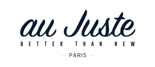 Logo - au Juste - Better than new - Paris