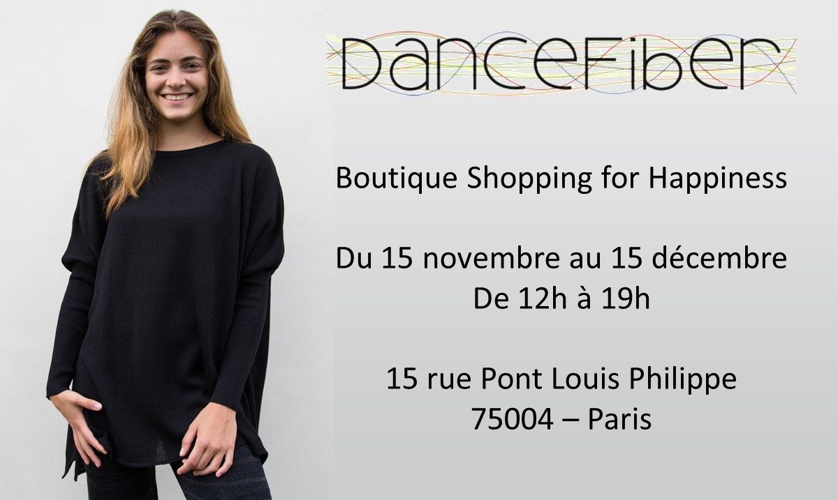 Dance Fiber Boutique Shopping for Happiness