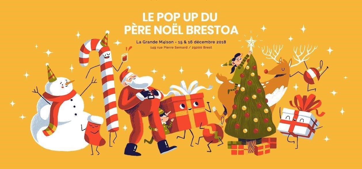 [Brest] Le Pop Up Du Père Noël Brestoa